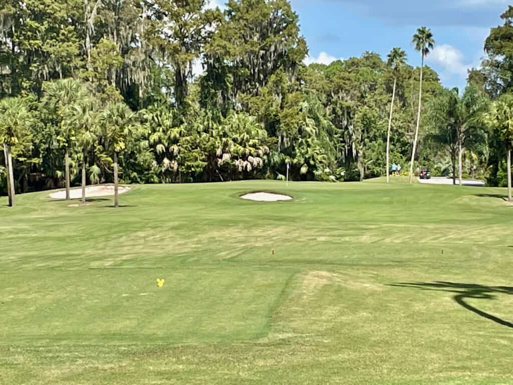 Disney Palm Golf Course with putting green