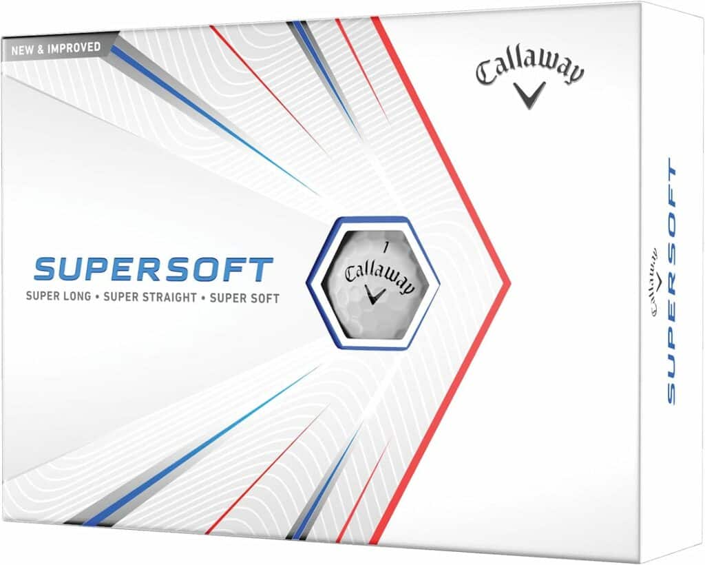 Best Grandpa Golf Gifts - showing a box of the Callaway Supersoft