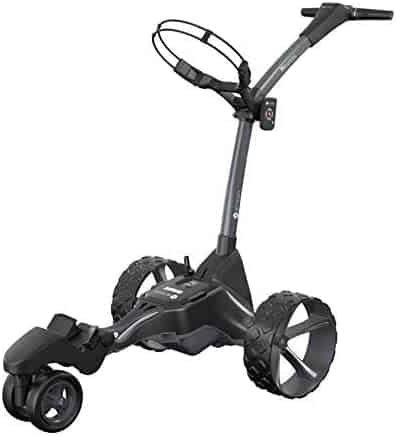 Motocaddy M7 Remote Golf Push Cart - Best Electric Golf Push Cart. Push-Pull Golf Cart. 