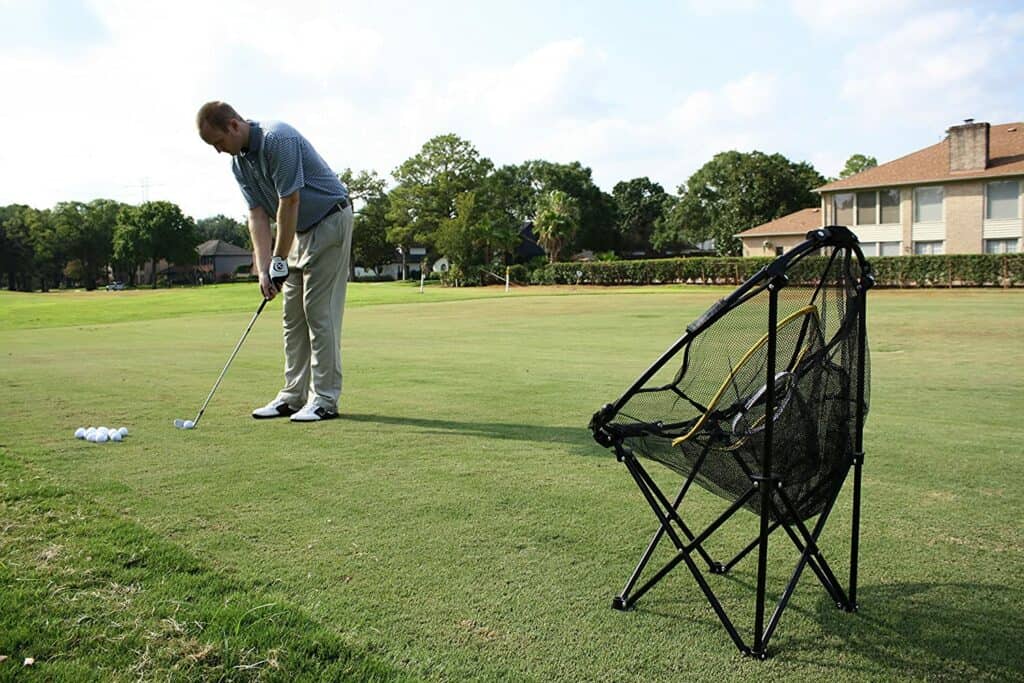 Golf Collapsible Chipping Net is ideal for Christmas gifts for golfers