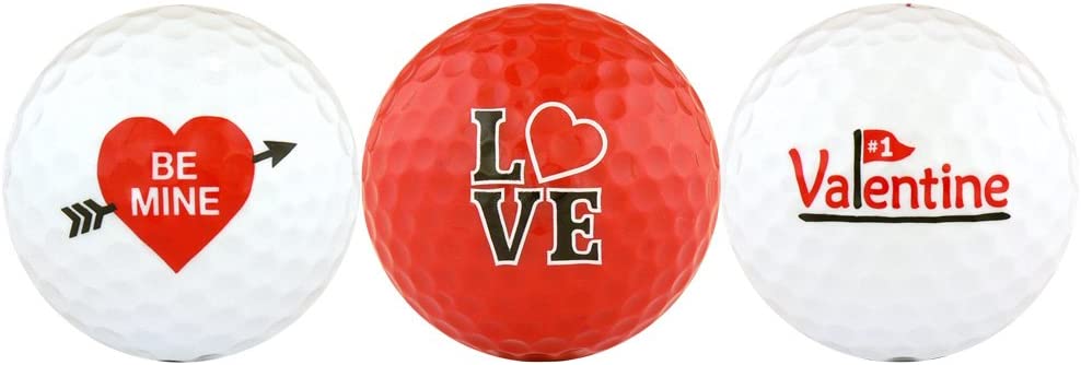 Valentine’s Day Golf Balls