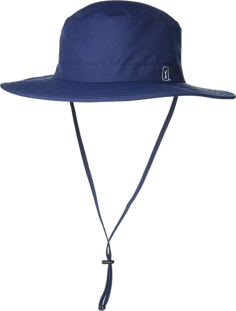 PGA Tour Standard Solar Hat UPF 50 with Chin Strap