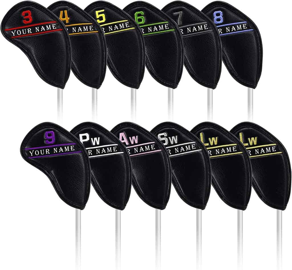 Personalized Golf Iron Covers