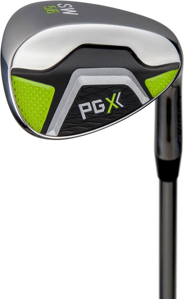 chipper vs wedge - photo shows the PGX Pinewood Wedge