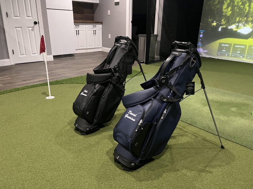 Vessel VXL 2.0 Stand Bag - shown in navy and black