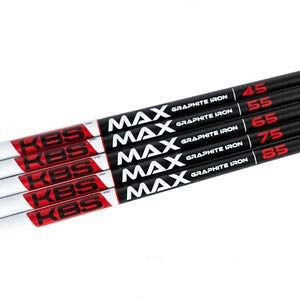 KBS MAX Graphite Iron Golf Shafts (6 Pack)