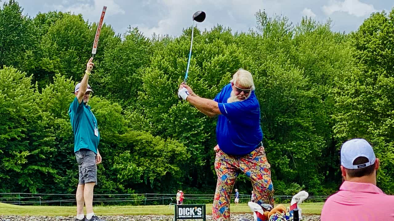 John Daly WITB 2023 at the En-Jolie Golf Course