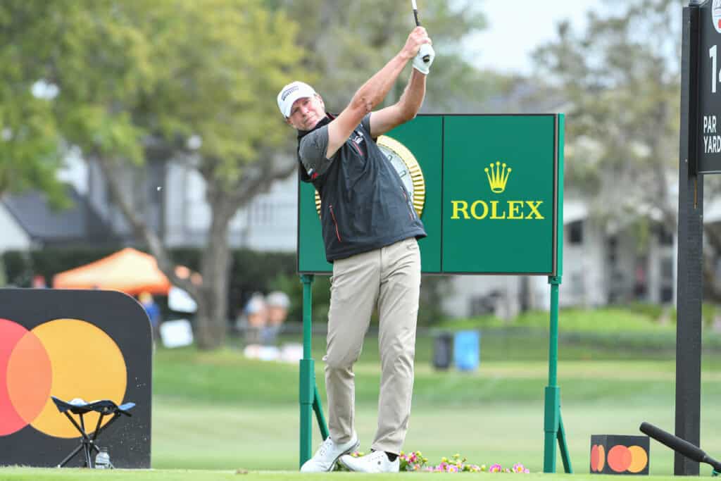 Steve Stricker Competing During the 2020 Arnold Palmer Invitational Final Round at Bay Hill Club in Orlando Florida on March 8, 2020.  Photo Credit:  Marty Jean-Louis
