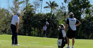 Fred Couples Golfing at the Tiburon Golf Course in Naples, FL 2023